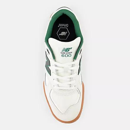 New Balance Unisex NB Numeric Tom Knox 600 - White With Green