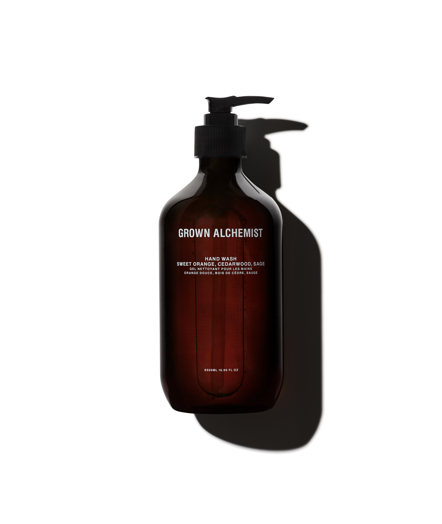 Grown Alchemist Hand Wash: Sweet Orange, Cedarwood, Sage 500 Ml