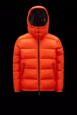 Moncler X Adidas Originals Alpbach Short Down Jacket - Orange