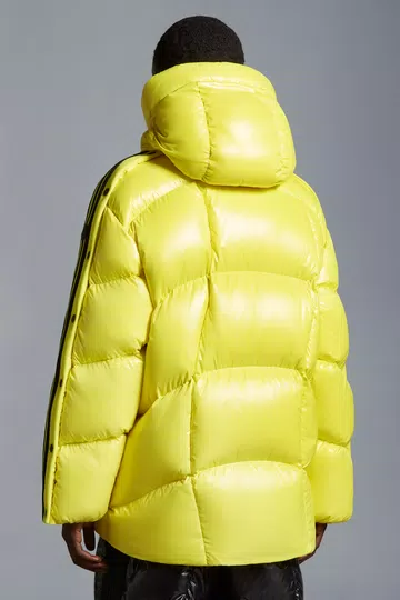 Moncler X Adidas Originals Baiser Short Down Jacket - Bright Yellow