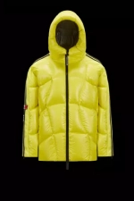 Moncler X Adidas Originals Baiser Short Down Jacket - Bright Yellow