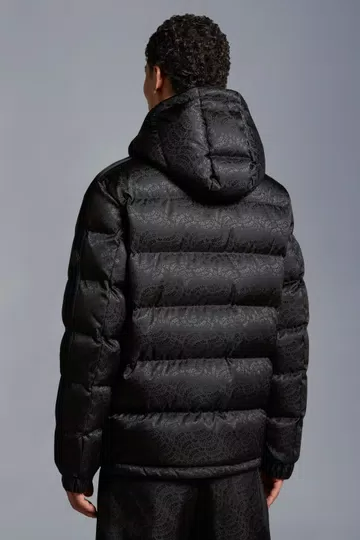 Moncler X Adidas Originals Alpbach Short Down Jacket - Black