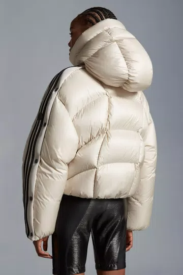 Moncler X Adidas Originals Fusine Short Down Jacket - White