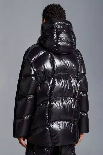 Moncler X Adidas Originals Baiser Short Down Jacket - Black