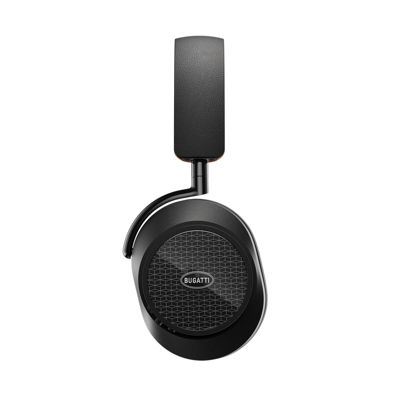 Master & Dynamic MW75 BUGATTI Active Noise-Cancelling Wireless Headphones - Nocturne / Jet Orange