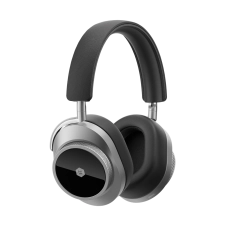 Master & Dynamic MW75 Wireless Headphones - Silver Metal / Black Leather