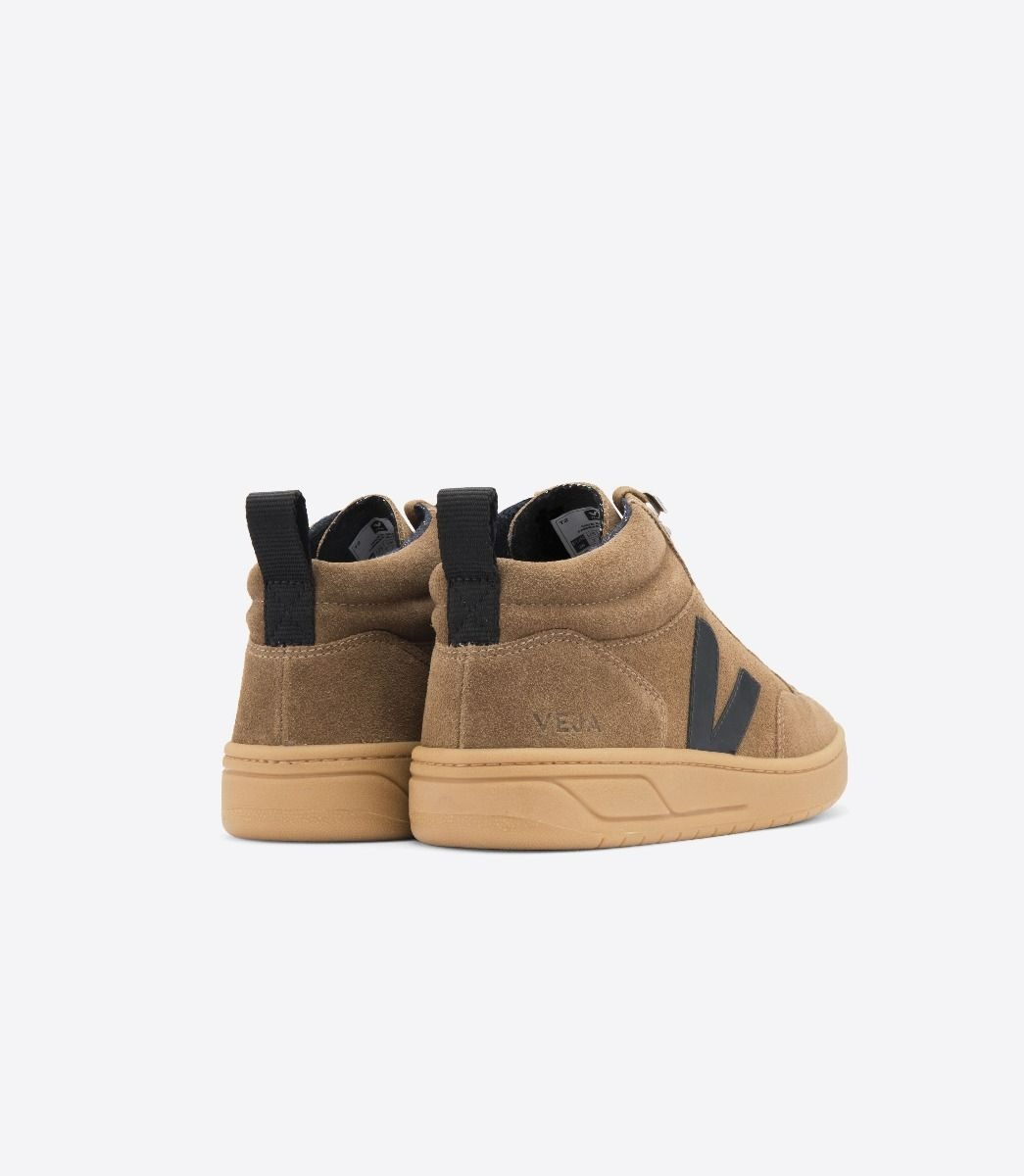 Veja Roraima Suede Brown Black Natural Sole