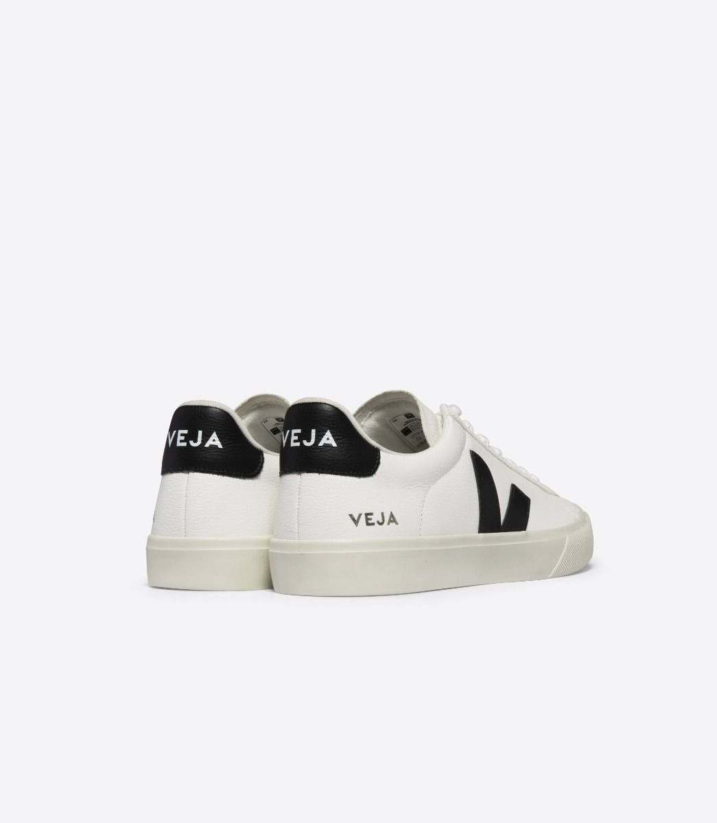 Veja Campo Chromefree Leather White Black