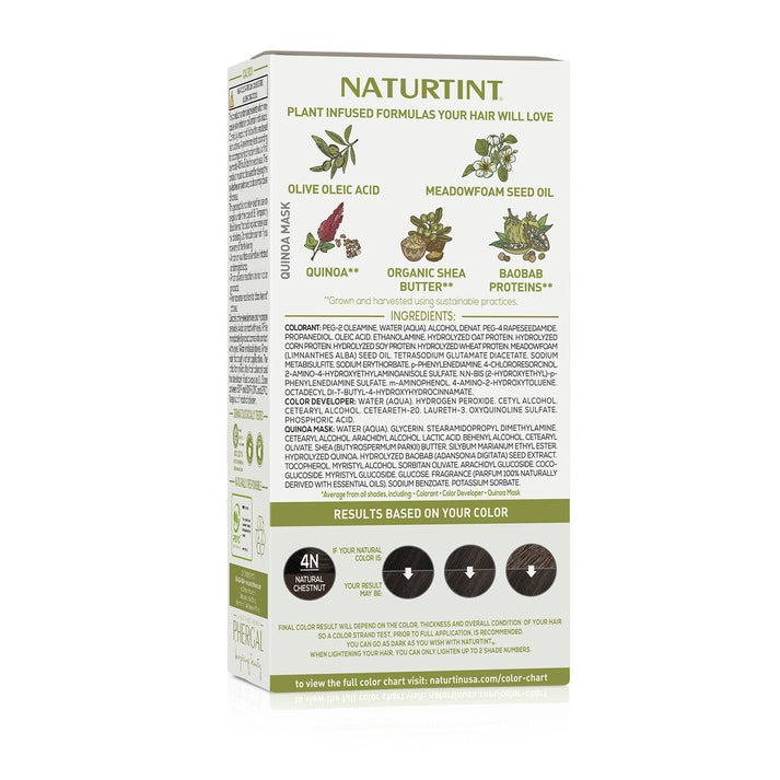 Naturtint Permanent Hair Color 4N Natural Chestnut