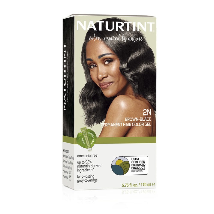 Naturtint Permanent Hair Color 2N Brown Black