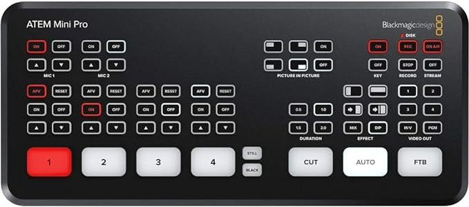 Blackmagic ATEM Mini Pro Blackmagic Design HDMI Live Stream Switcher