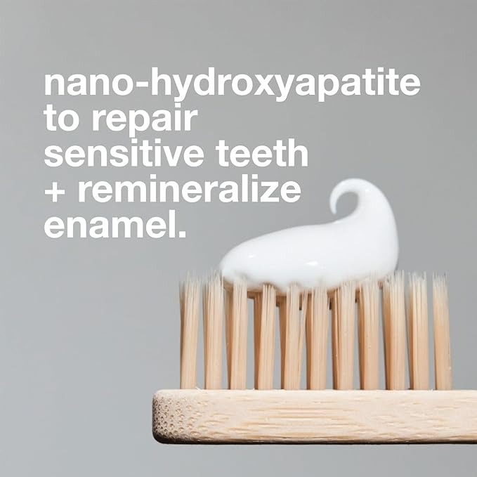 Davids Nano Hydroxyapatite Natural Toothpaste for Remineralizing Enamel - 5.25 Oz