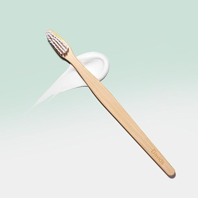 Davids Premium Bamboo Soft Bristle Toothbrush - 3 Adet