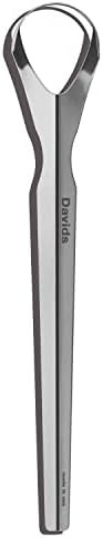 Davids 100% Medical Grade Stainless Steel Professional Tongue Scraper