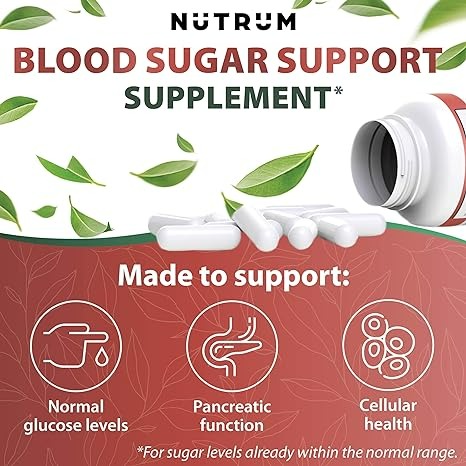 Nutrum Blood Sugar Support - 60 Tablet