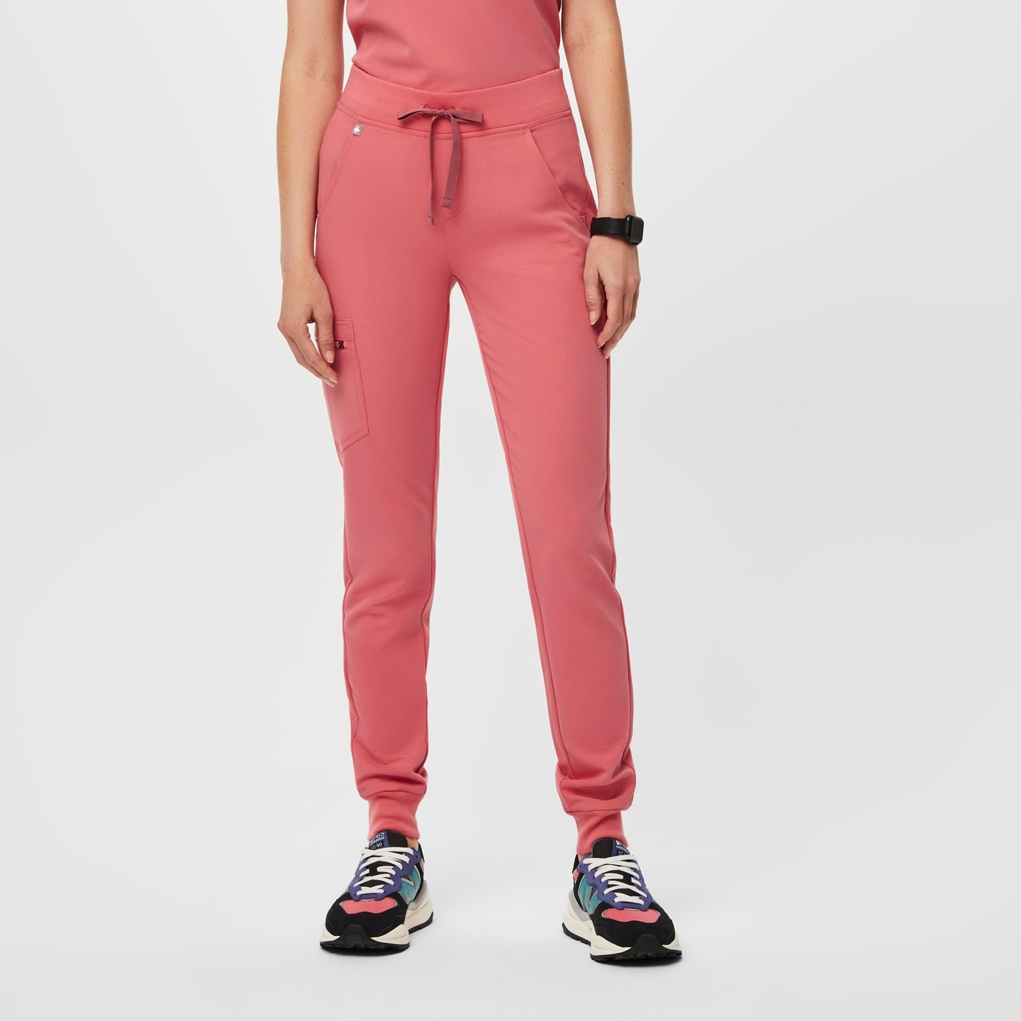 Figs Zamora Jogger Scrub Pants - Desert Rose