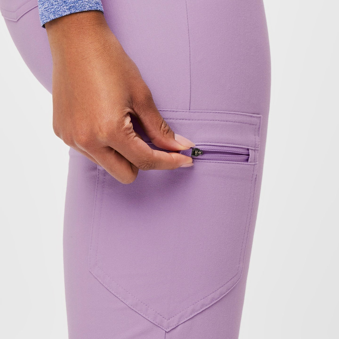 Figs Zamora Jogger Scrub Pants - Lavender Dew