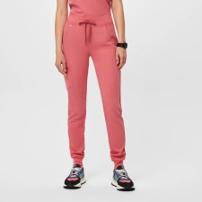 Figs Zamora Jogger Scrub Pants - Desert Rose