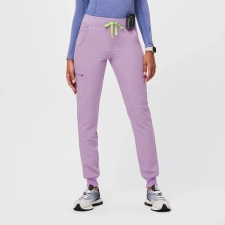 Figs Zamora Jogger Scrub Pants - Lavender Dew