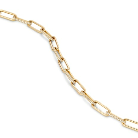 G. Label By Goop Deven Pavé Link Necklace