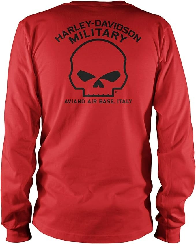 Harley-Davidson Military - Men's Long-Sleeve Graphic T-Shirt