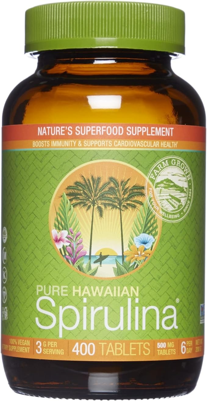 Nutrex Hawaii Pure Hawaiian Spirulina 500 Mg - 400 Adet