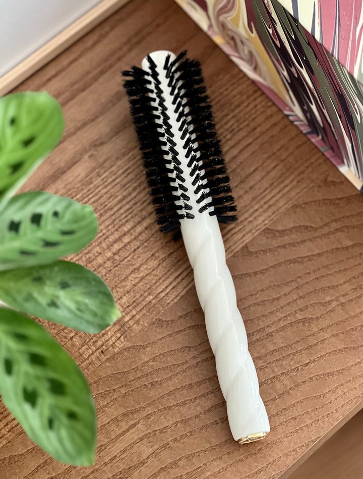 La Bonne Brosse N.05 The Volume & Style Round Styling White Hair Brush