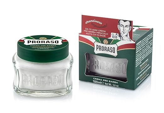 Proraso Pre-Shave Cream for Men - 3.6 Oz