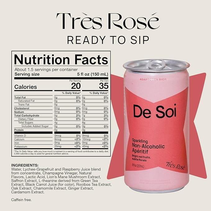 De Soi Très Rosé By Katy Perry - 4'lü - 8 Fl Oz