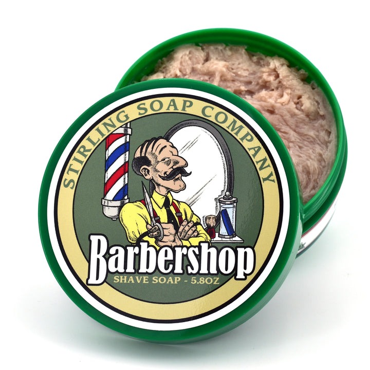 Stirling Soap Barbershop - Shave Soap - Shave jar - 5.8 Oz