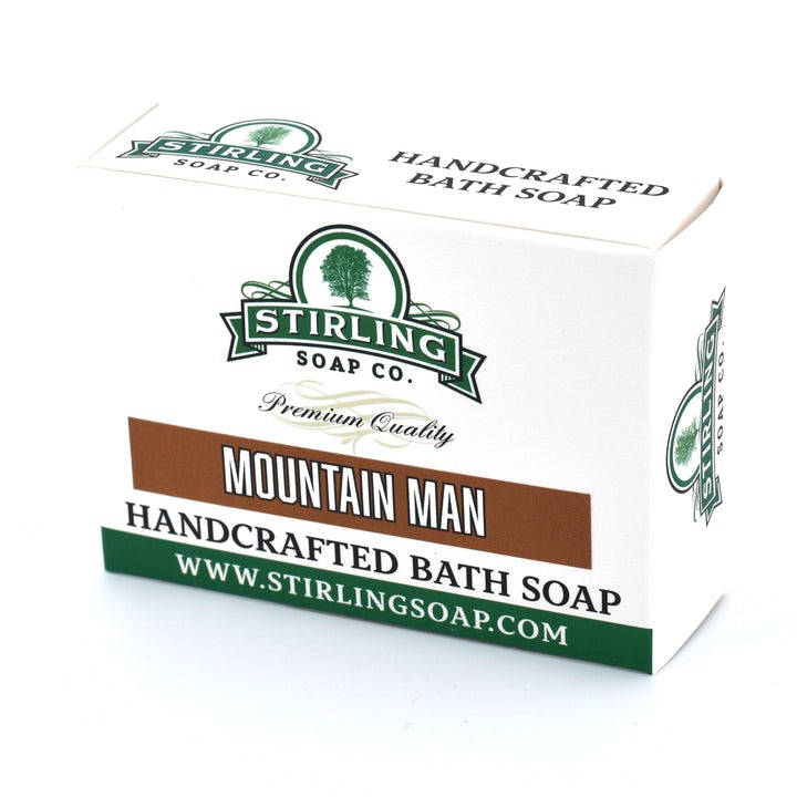 Stirling Soap Mountain Man - Bath Soap - 5.5 Oz