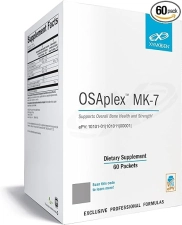 Xymogen OSAplex MK-7 - Supports Overall Bone Health and Bone Strength - 60 Kapsül