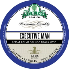 Stirling Soap Executive Man - Shave Soap - Shave Jar - 5.8 Oz
