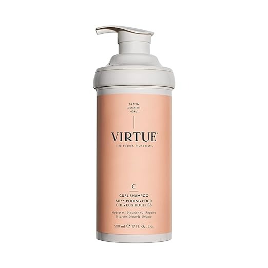 Virtue Curl Shampoo & Conditioner Set - Large Size 17 Oz