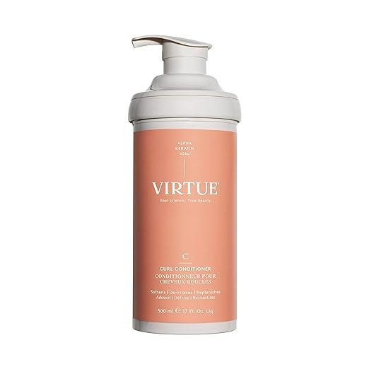 Virtue Curl Shampoo & Conditioner Set - Large Size 17 Oz