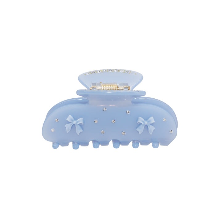 Emi Jay Sweetheart Clip In Blue Ribbon