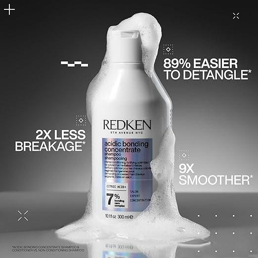 Redken Bonding Shampoo for Damaged Hair Repair - 10.1 Fl Oz