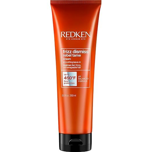 Redken Frizz Dismiss Rebel Tame Heat Protective Leave-In Cream - 8.5 Fl Oz