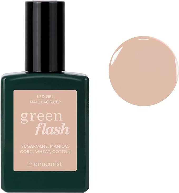 Manucurist Green Flash LED Gel Nail Polish - Shell Beige - 0.5 Fl Oz