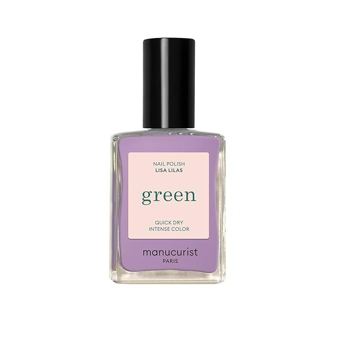 Manucurist Green Nail Polish - Natural 9-Free Regular Polish - Lila - 0.5 Fl Oz