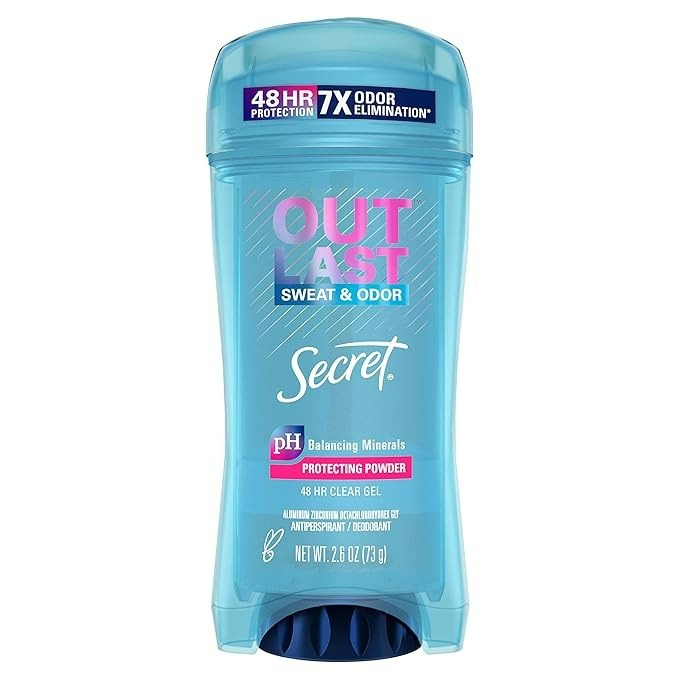 Secret Outlast Antiperspirant & Deodorant Clear Gel - 2.7 Oz