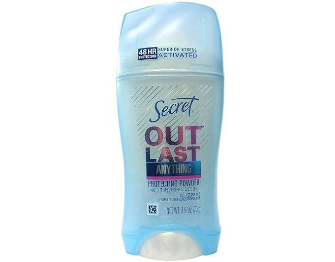 Secret Outlast Protecting Powder Invisible Solid Antiperspirant Deodorant - 2.6 Oz