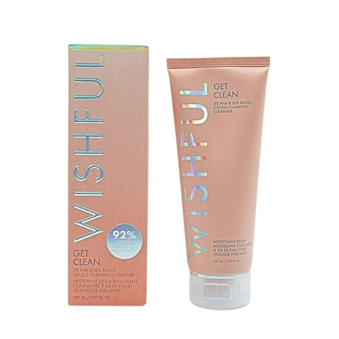 Wishful Get Clean 2% PHA & Sea Moss Gentle Foaming Cleanser - 5.07 Oz