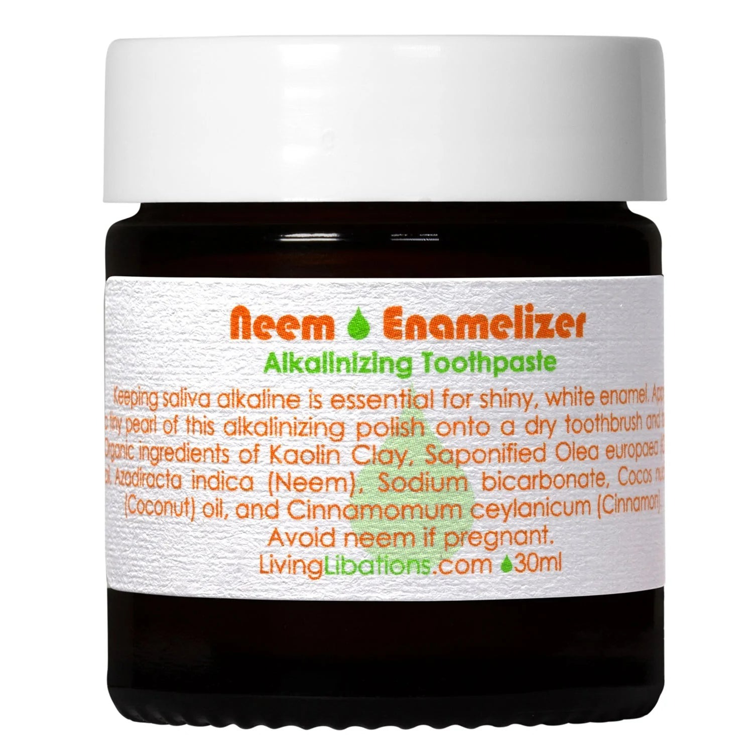 Living Libations Neem Enamelizer Alkalinizing Toothpaste - 30 Ml