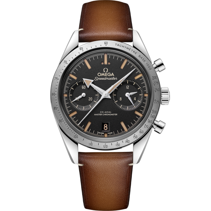 Omega Speedmaster '57 - 40.5 Mm - Steel On Leather Strap