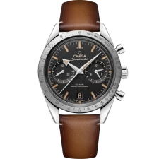 Omega Speedmaster '57 - 40.5 Mm - Steel On Leather Strap