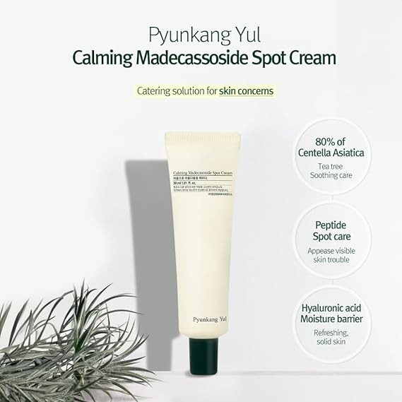 Pyunkang Yul Calming Madecasoside Spot Cream - 30 Ml