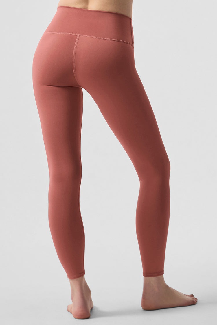 Alo Yoga 7/8 High Waist Airlift Leggins - Soft Terracotta