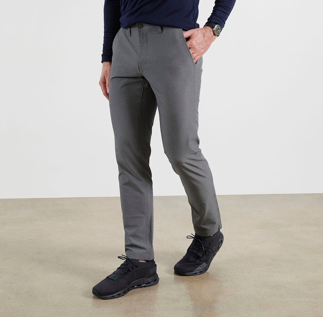 Bluffworks Envoy Lightweight Travel Pants - Hazy Grey