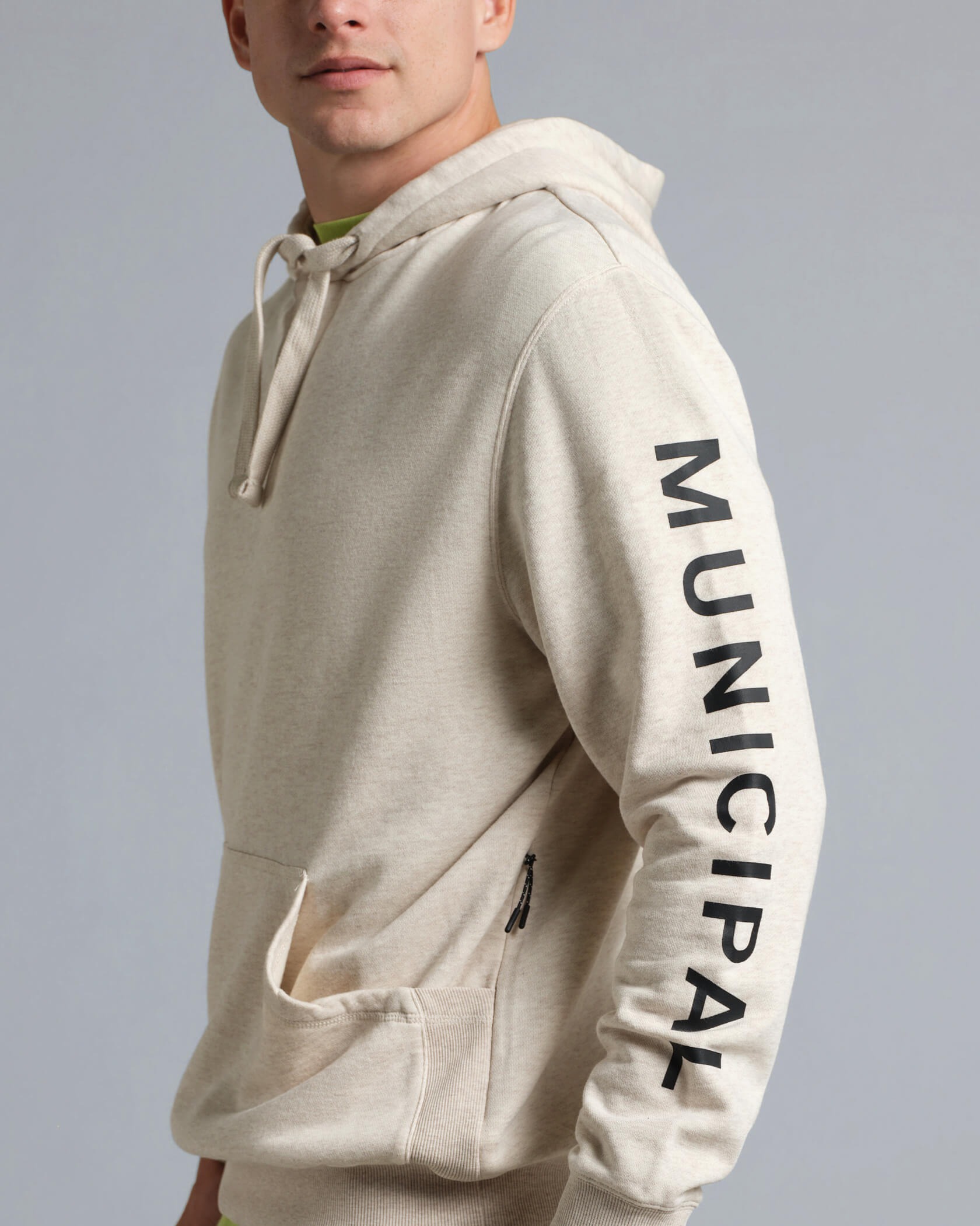 Municipal Gameday Hoodie - Stone/Black